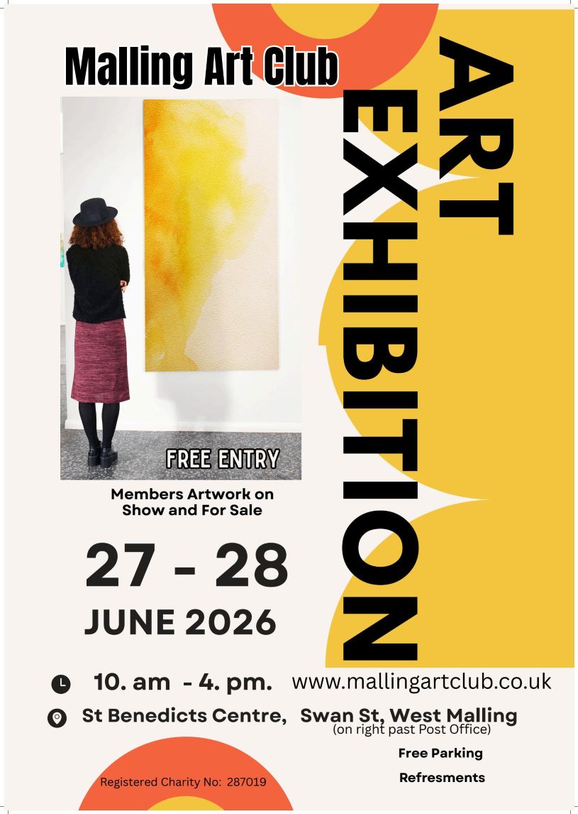 art exhibition poster for web